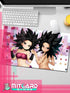DRAGON BALL SUPER Caulifla V2 NSFW Playmat gaming mousepad Anime movie - 1